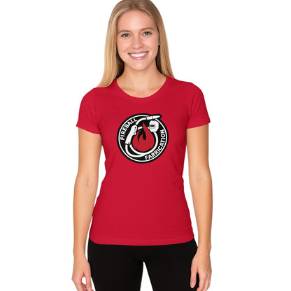 Fireball Fabrication - Brand Logo - Women's Slim Fit T-shirt