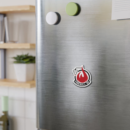 Fireball 3D - Die-Cut Magnets