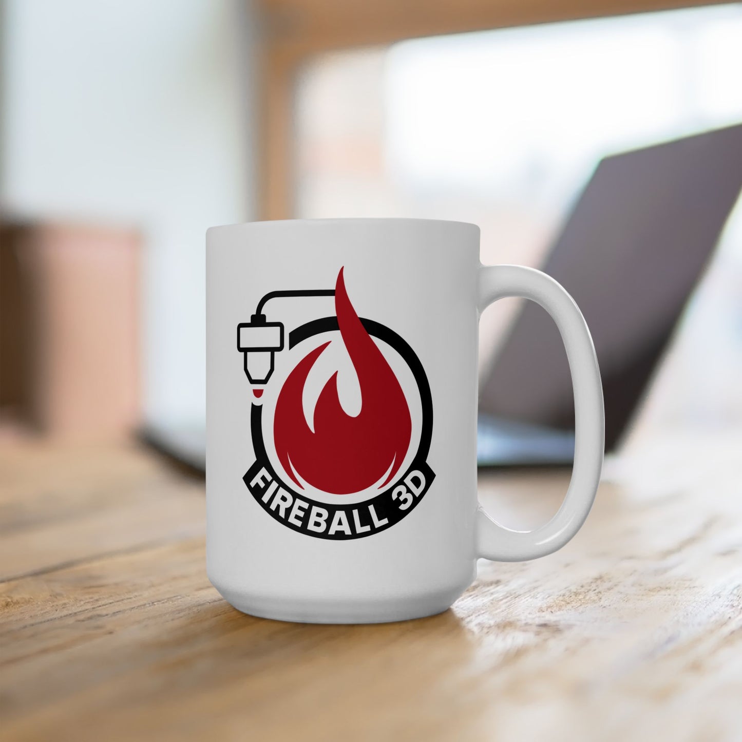 Fireball 3D - Coffee Mug 15oz
