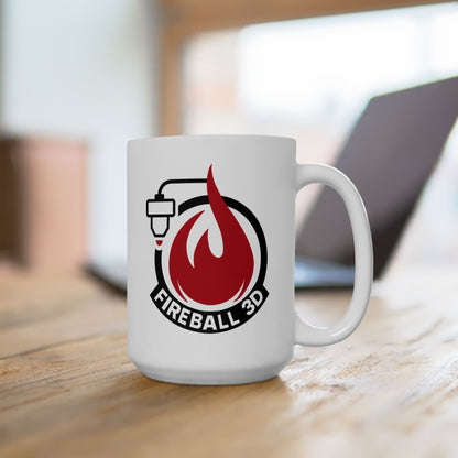 Fireball 3D - Coffee Mug 15oz