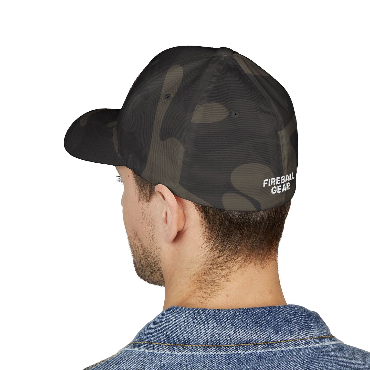 Fireball Fabrication - Brand Logo - No Text - Flexfit Cap